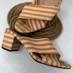 Circus By Sam Edelman Stevie Orange Block Heel 8